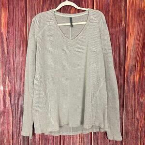 Kuhl Women's V-Neck Sweater - Gray